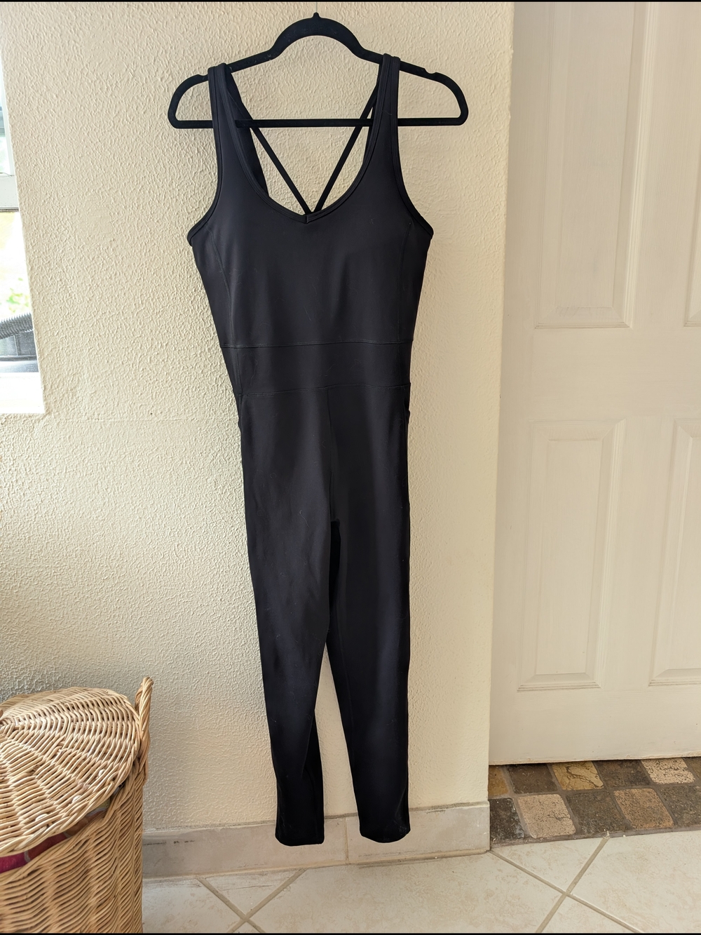 Calvin Klein Black Strappy Performance One-Piece